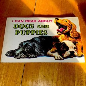 Vintage 1973 I can read about dogs and puppies children’s book